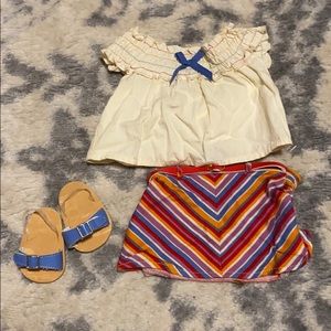 American Girl Doll Outfit Julie's Summer fit